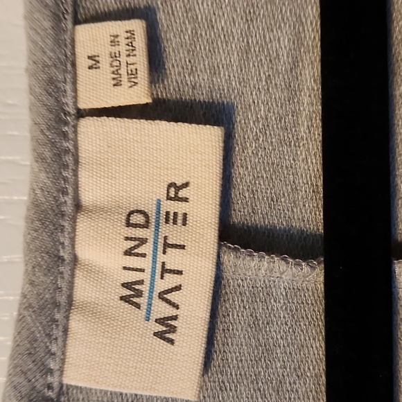 Mind over Matter women’s size Medium Gray dress with side stripe - Picture 2 of 7